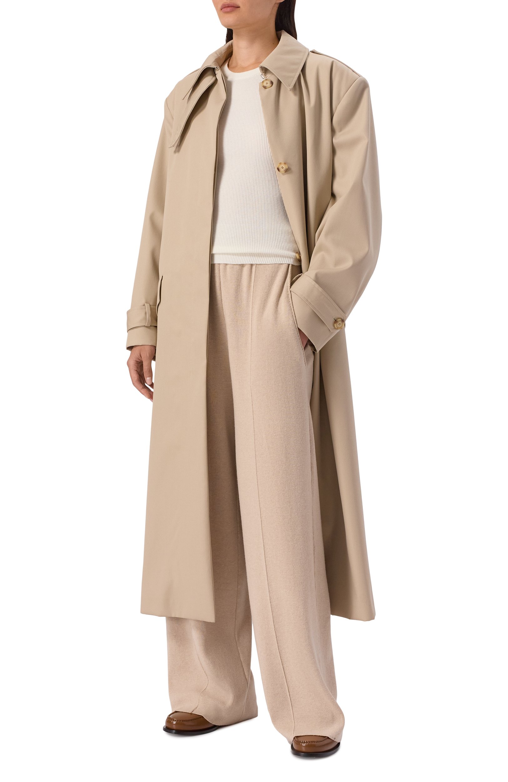 Брюки из шерсти и кашемира LANVIN, арт. RW-TR0024-K065-H25, фото 2