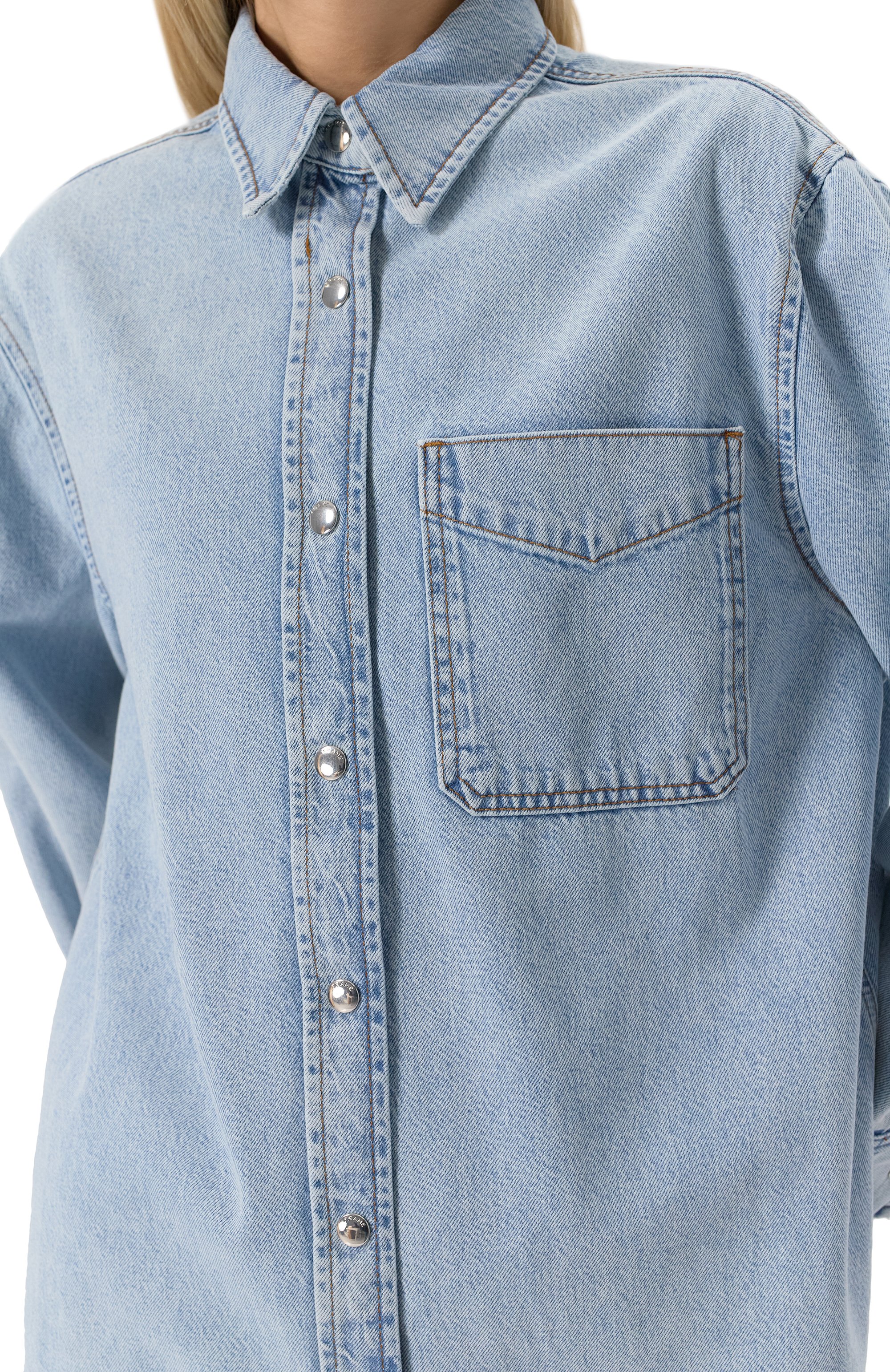 Джинсовая рубашка FRAME DENIM, арт. WP25DDR002, фото 5