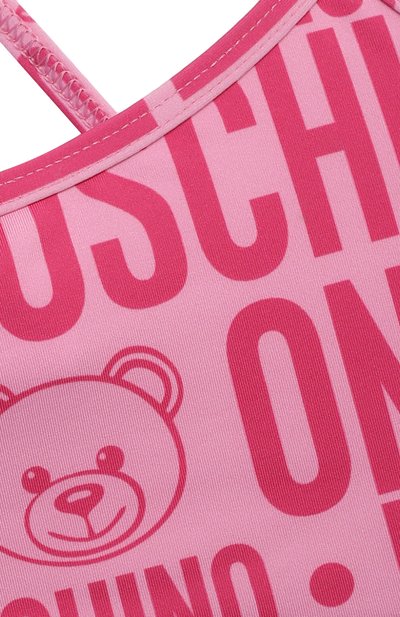 Раздельный купальник MOSCHINO розового цвета по цене 10800 руб., арт. HDL00K/LKA00/10A-14A, фото 3 Раздельный купальник MOSCHINO, арт. HDL00K/LKA00/10A-14A, фото 3