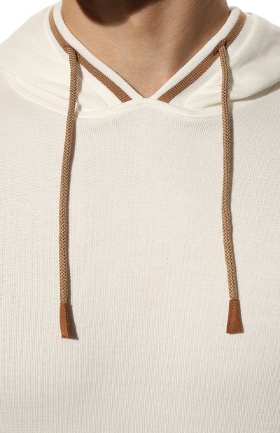 Хлопковое худи ELEVENTY PLATINUM, арт. E75FELE17 TES0E204, фото 5