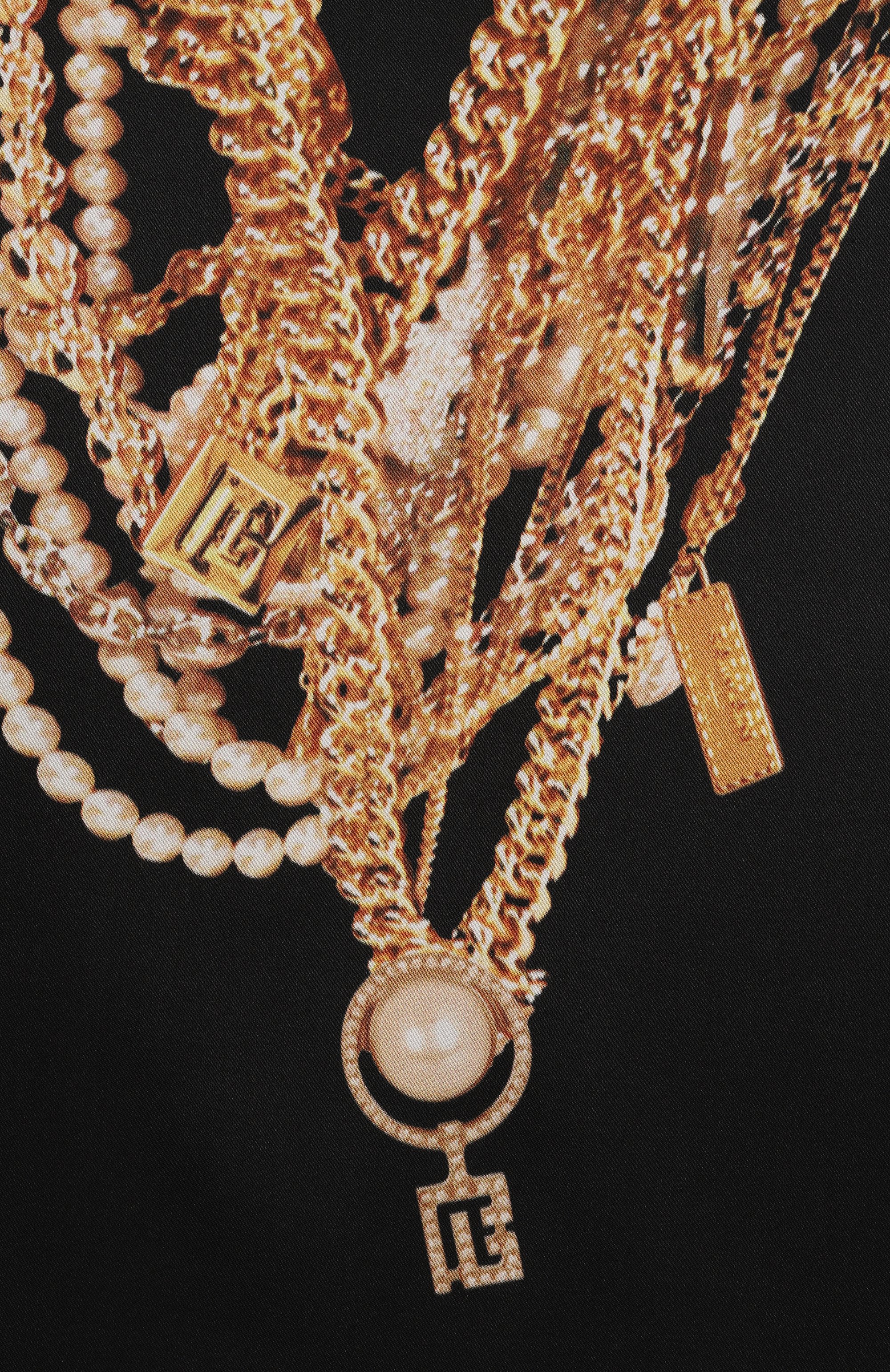 Платье из вискозы BALMAIN, арт. BX1E01, фото 3