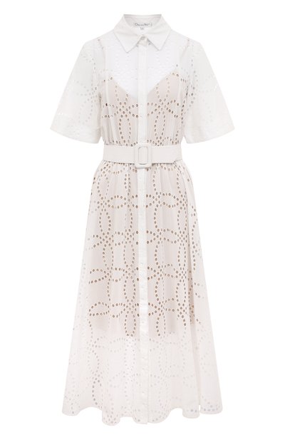 Женское хлопковое платье OSCAR DE LA RENTA, арт. 20RN272ECV