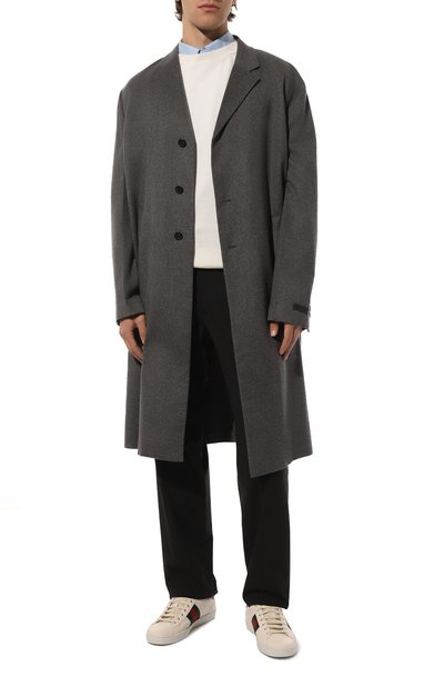 Кожаные кеды ace gucci x freya hartas GUCCI, арт. 659219 1XG60, фото 2