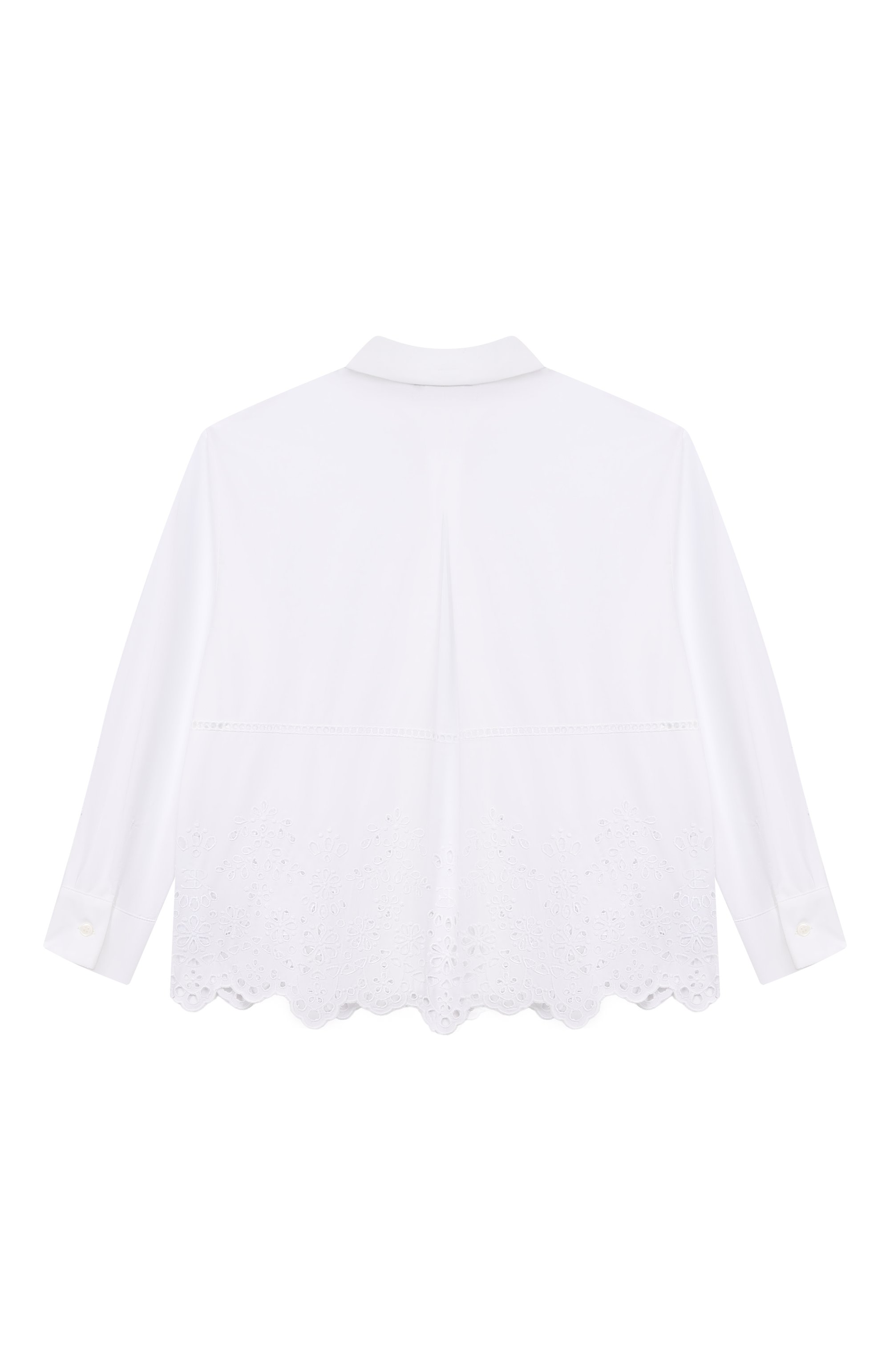 Хлопковая рубашка ERMANNO SCERVINO, арт. Z1G310, фото 2