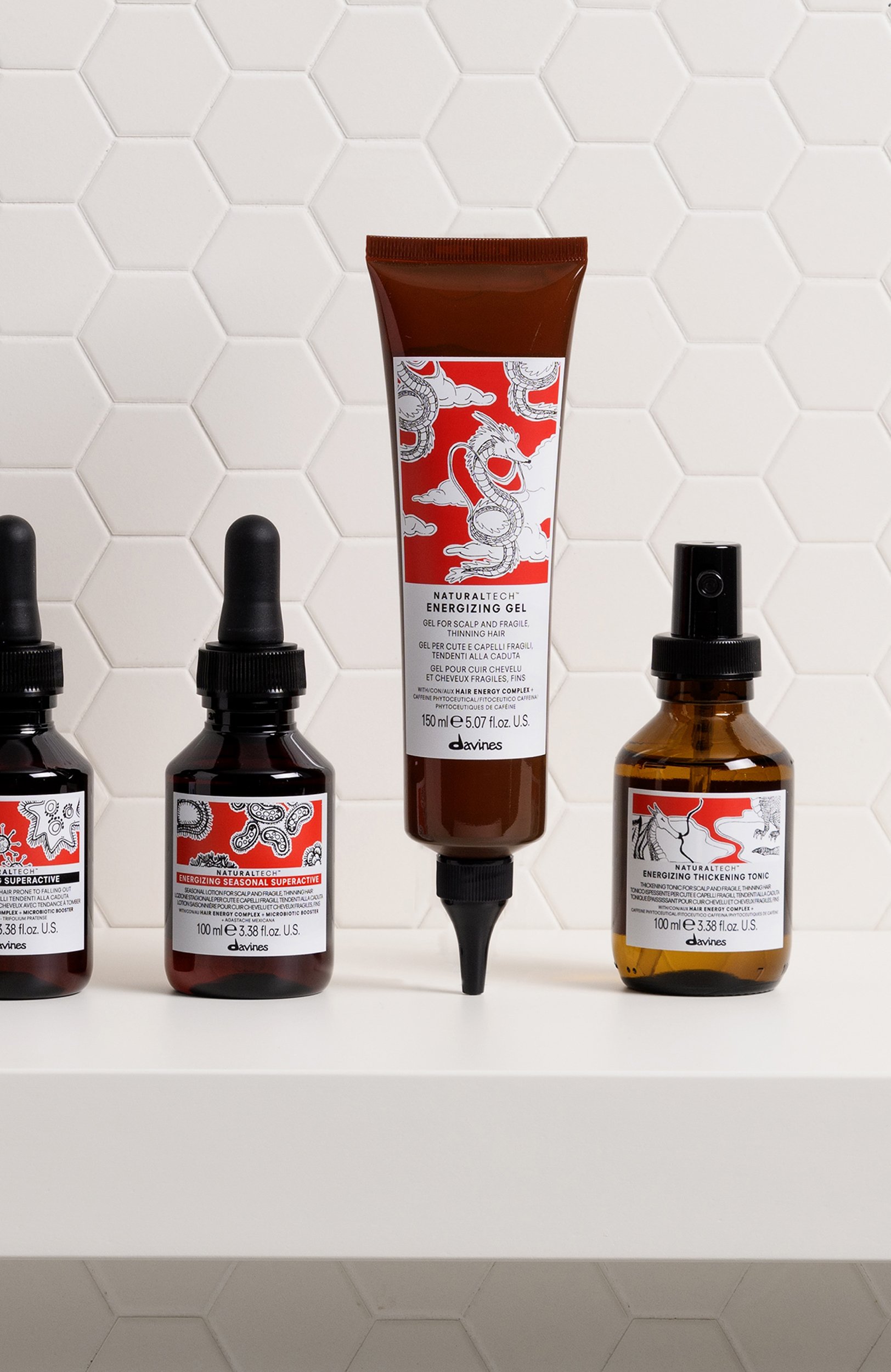 Энергетический гель (150ml) DAVINES бесцветного цвета по цене 5670 руб., арт. 71257, фото 2 Энергетический гель (150ml) DAVINES, арт. 71257, фото 2