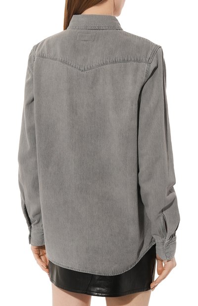 Джинсовая рубашка AG ADRIANO GOLDSCHMIED, арт. BIGB71216, фото 4