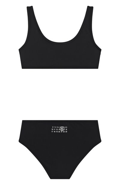 Раздельный купальник MM6 черного цвета по цене 12750 руб., арт. M60811/MM00P, фото 2 Раздельный купальник MM6, арт. M60811/MM00P, фото 2