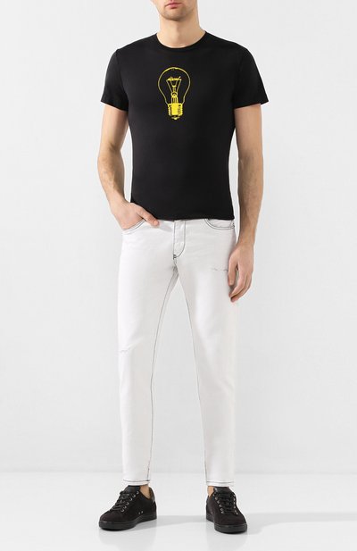 Джинсы DIESEL белого цвета по цене 23950 руб., арт. 00SPW5/003Z1, фото 2 Джинсы DIESEL, арт. 00SPW5/003Z1, фото 2