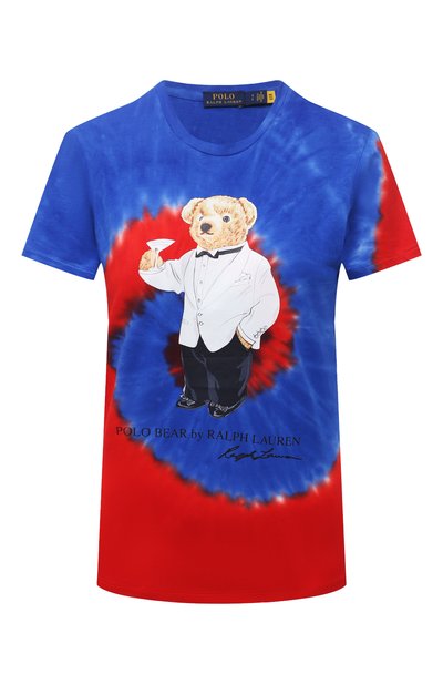 Женская хлопковая футболка POLO RALPH LAUREN, арт. 211843249