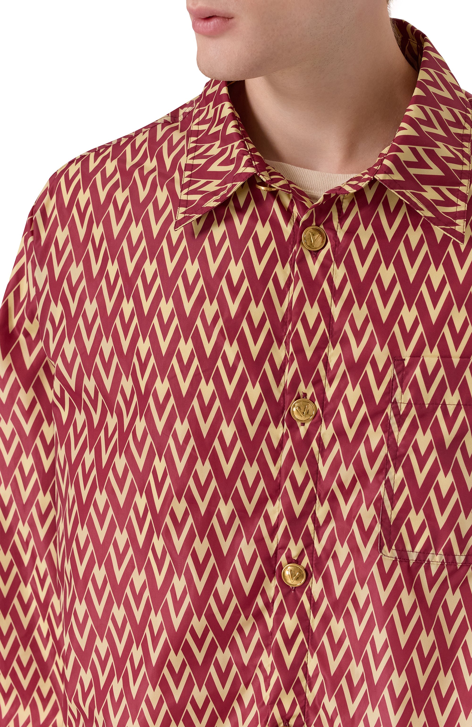 Куртка-рубашка VALENTINO, арт. 7V3CI005/AYE, фото 5