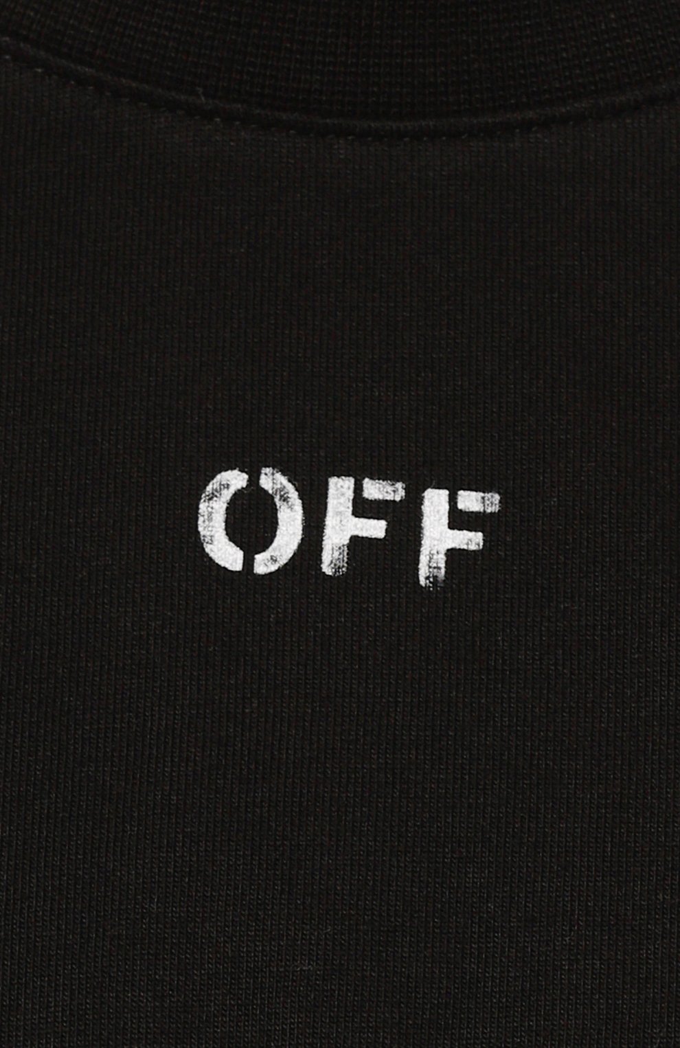 Хлопковая футболка OFF-WHITE, арт. 0MAA161C99JER001, фото 5