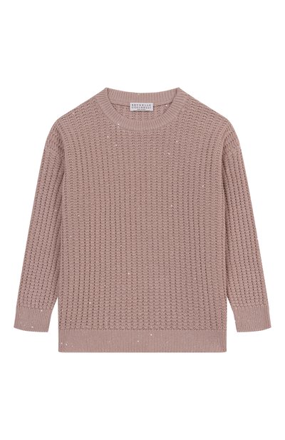 Хлопковый свитер BRUNELLO CUCINELLI, арт. BDVM78100A