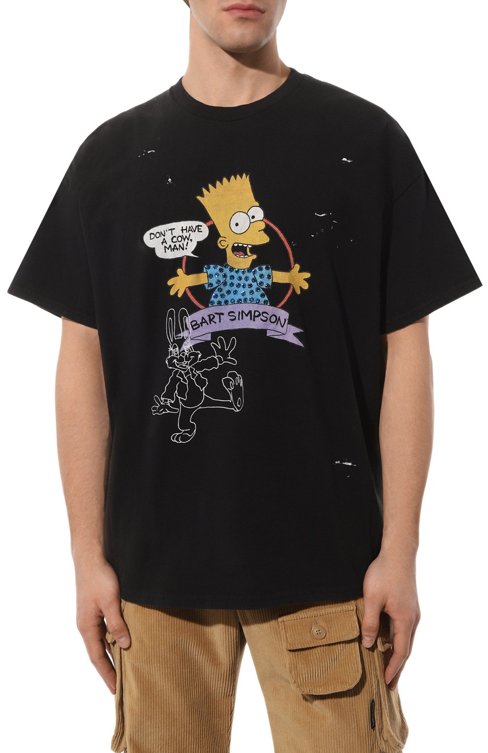 Хлопковая футболка DOMREBEL, арт. VTG T00N 4/T-SHIRT, фото 3