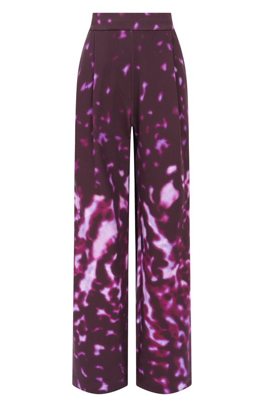 Хлопковые брюки Dries Van Noten 251-011119-1612 Фиолетовый 251-011119-1612