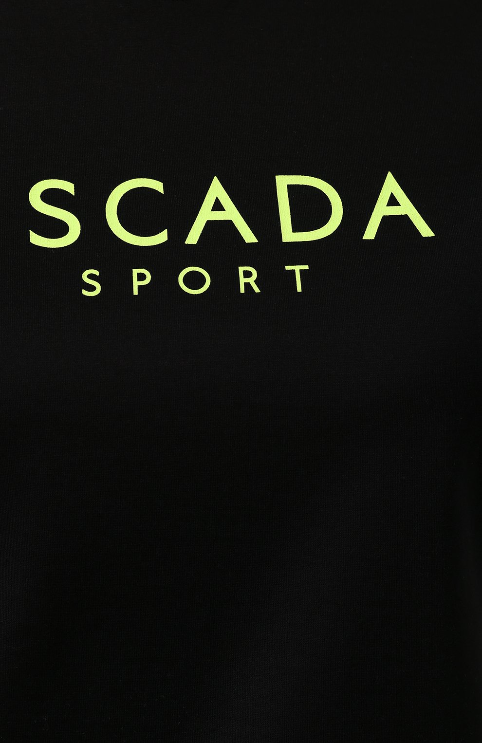 Хлопковая футболка ESCADA SPORT черного цвета по цене 12350 руб., арт. 5030679, фото 5 Хлопковая футболка ESCADA SPORT, арт. 5030679, фото 5