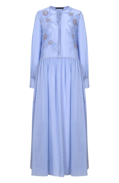 Женское платье из хлопка и шелка ERMANNO SCERVINO, арт. D484Q624XYR