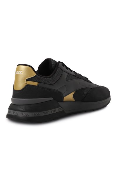 Комбинированные кроссовки BOSS, арт. 50499076, фото 5