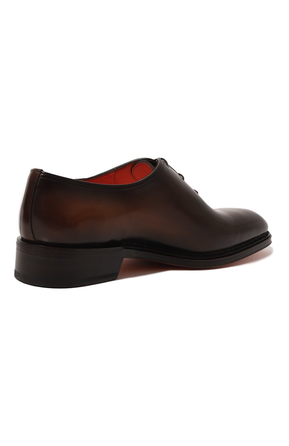 Кожаные оксфорды SANTONI, арт. MCCG18047MB1BSH2, фото 5