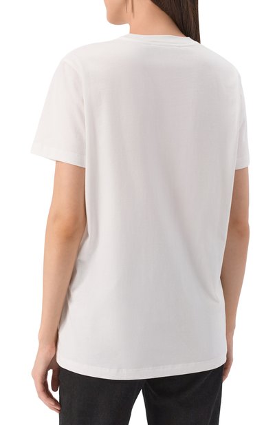 Хлопковая футболка BLUMARINE, арт. 2T107A, фото 4