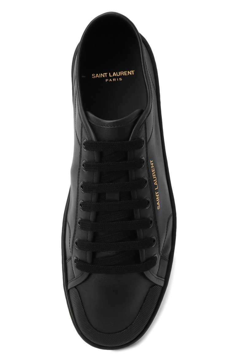 Кожаные кеды SAINT LAURENT, арт. 820087/00N00, фото 1