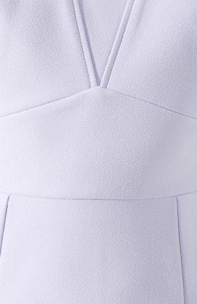 Приталенное платье-миди ROLAND MOURET голубого цвета по цене 117000 руб., арт. PS19/S0534/F2196, фото 5 Приталенное платье-миди ROLAND MOURET, арт. PS19/S0534/F2196, фото 5