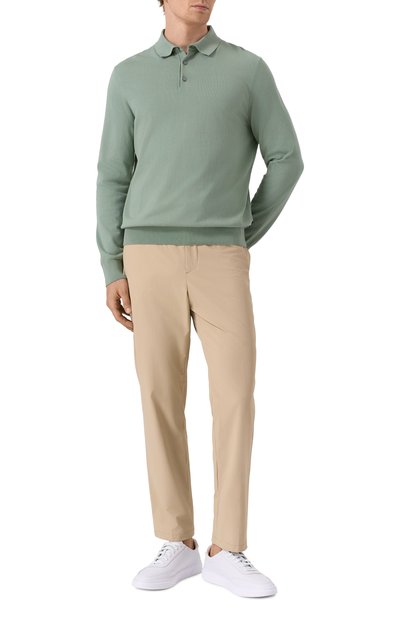 Хлопковое поло BOSS, арт. 50506025, фото 2