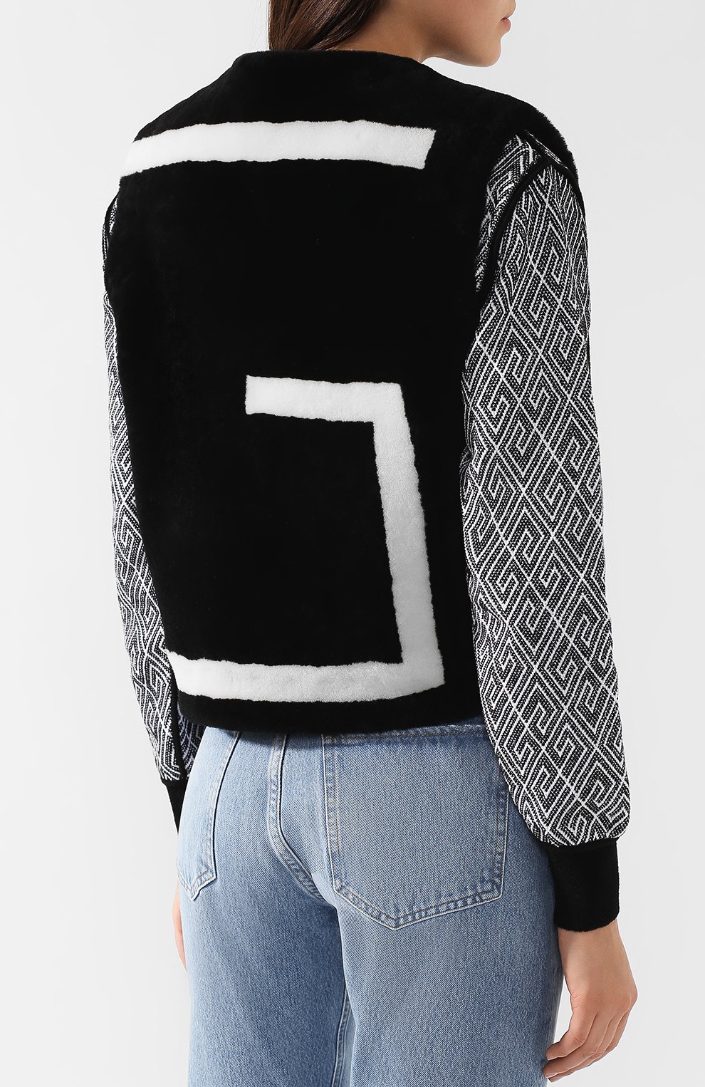 Меховой жилет из овчины GIVENCHY, арт. BW306E607R, фото 4