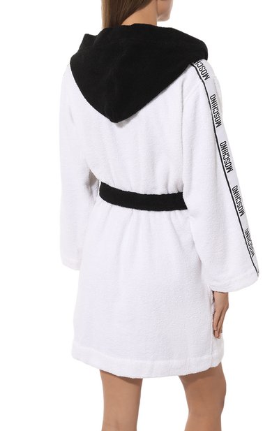 Хлопковый халат MOSCHINO, арт. 232V6/A9603/4307, фото 4