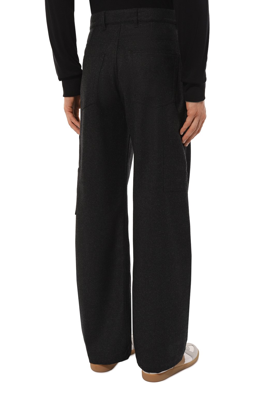 Шерстяные брюки DRIES VAN NOTEN, арт. 242-020924-9211, фото 4