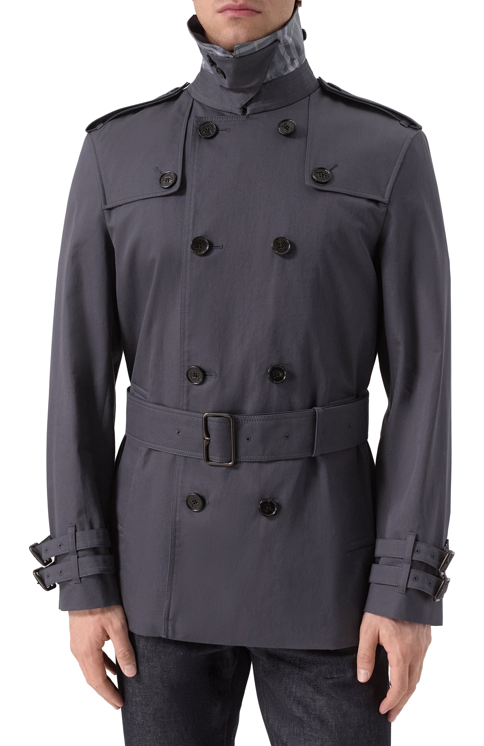 Хлопковый тренч BURBERRY, арт. 8106361, фото 8