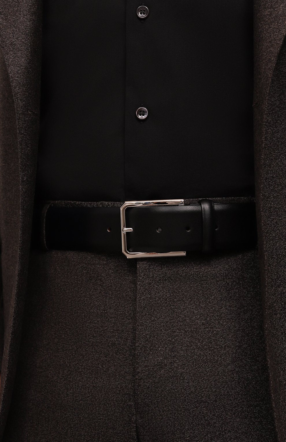 Кожаный ремень SANTONI, арт. CM40VS003C07ESH9U59, фото 2