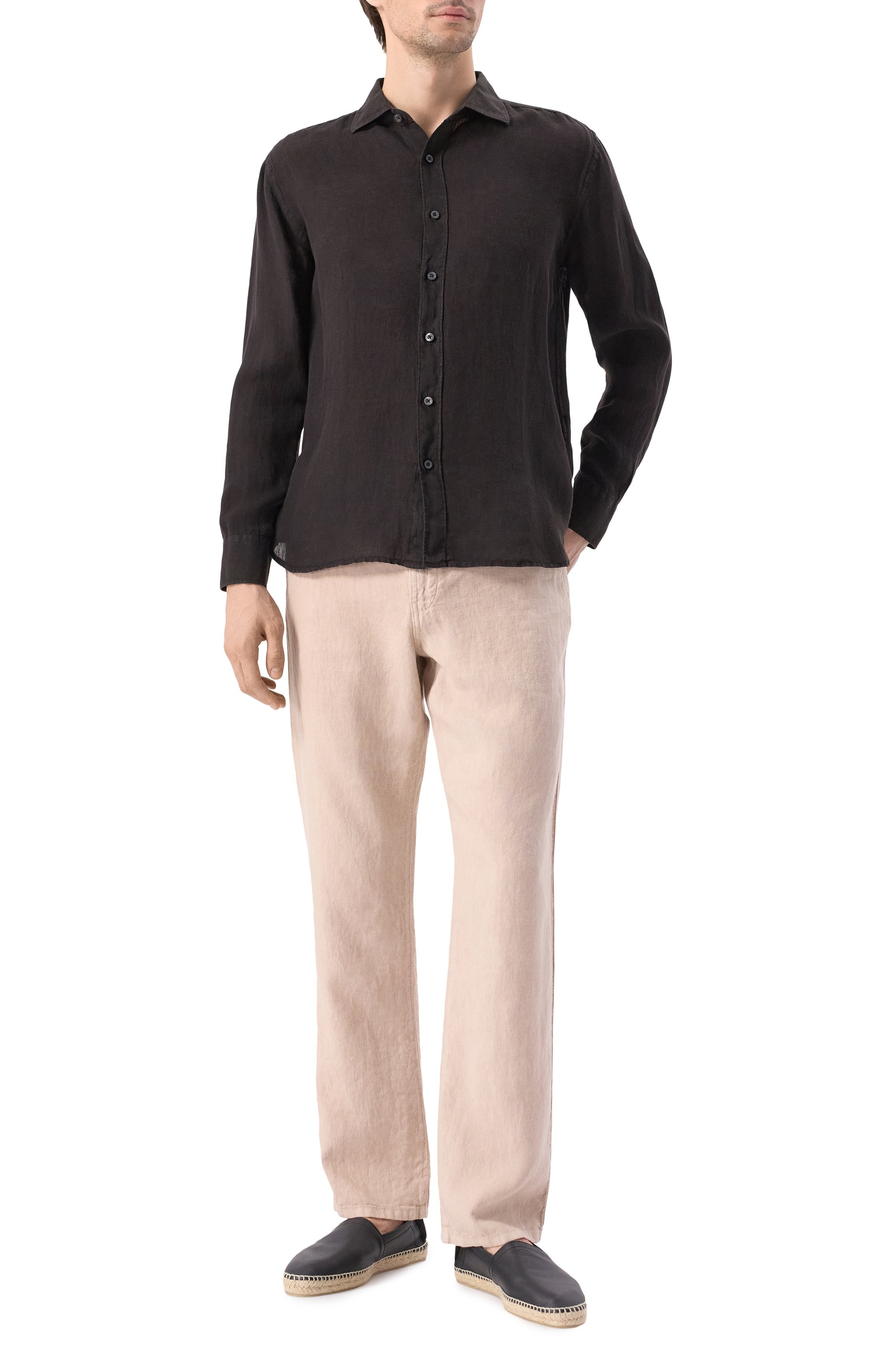 Льняная рубашка 120% LINO, арт. 32ALIM1311/0115/000, фото 2