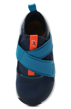 Детские кроссовки nike flex advance se NIKE синего цвета, арт. DB3539-400 | Фото 4 (Материал внутренний: Текстиль; Стили: Спорт; Нос: Не проставлено; Материал сплава: Проставлено)