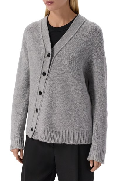 Кардиган из шерсти и кашемира JIL SANDER, арт. J02HP0065/J14860, фото 3
