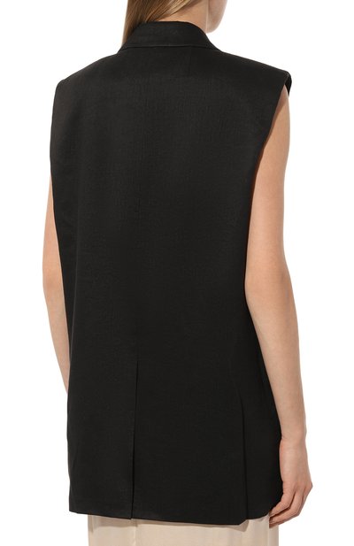 Жилет изо льна и вискозы THEORY, арт. 00403101, фото 4