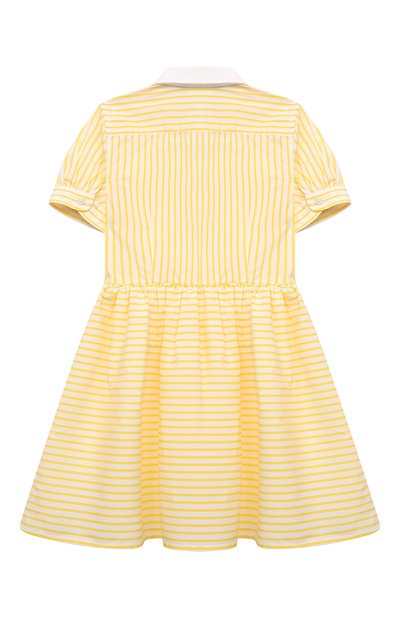 Хлопковое платье POLO RALPH LAUREN желтого цвета по цене 11950 руб., арт. 311833012, фото 2 Хлопковое платье POLO RALPH LAUREN, арт. 311833012, фото 2