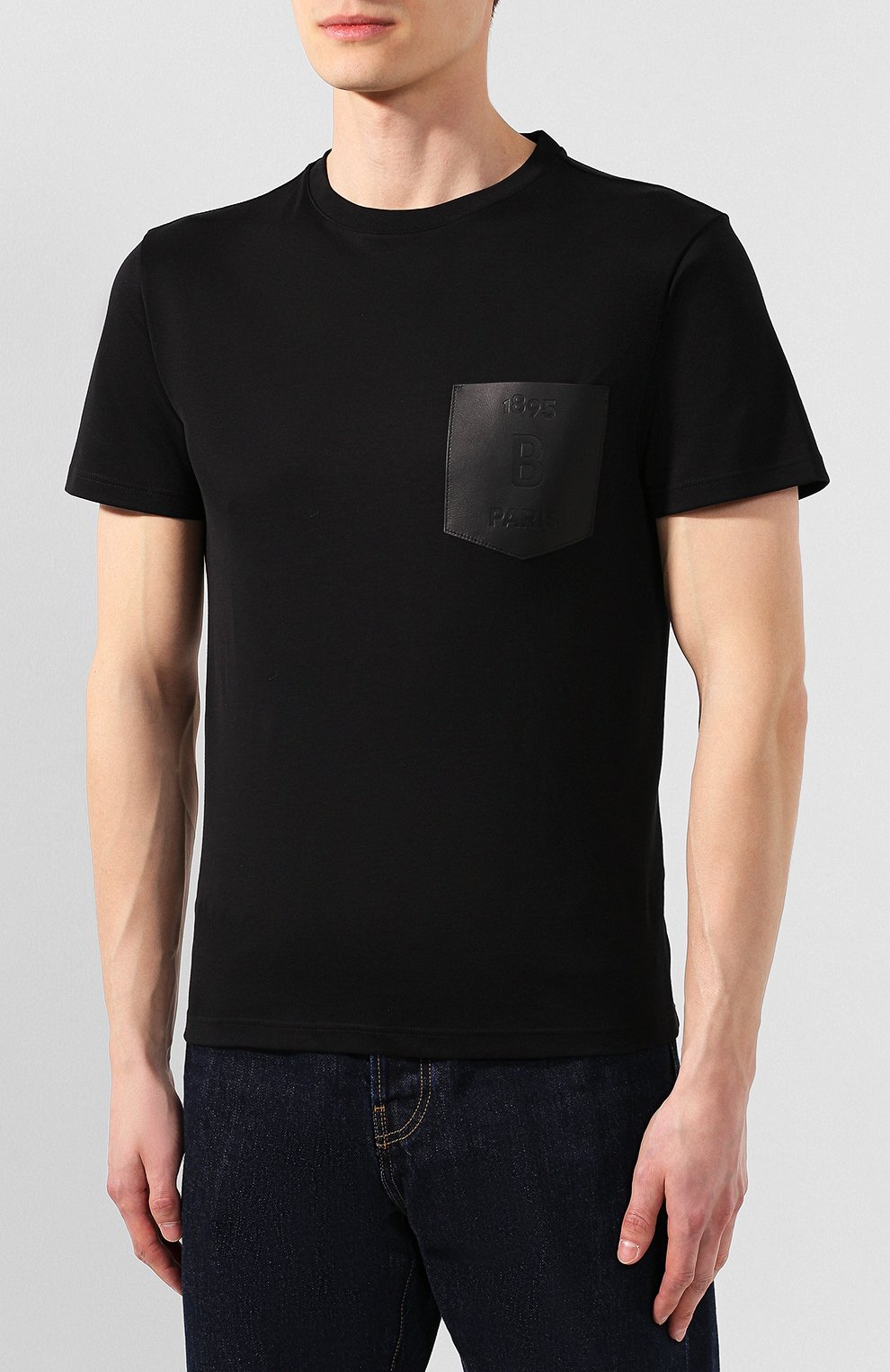 Хлопковая футболка BERLUTI, арт. R15JRS32-005, фото 3
