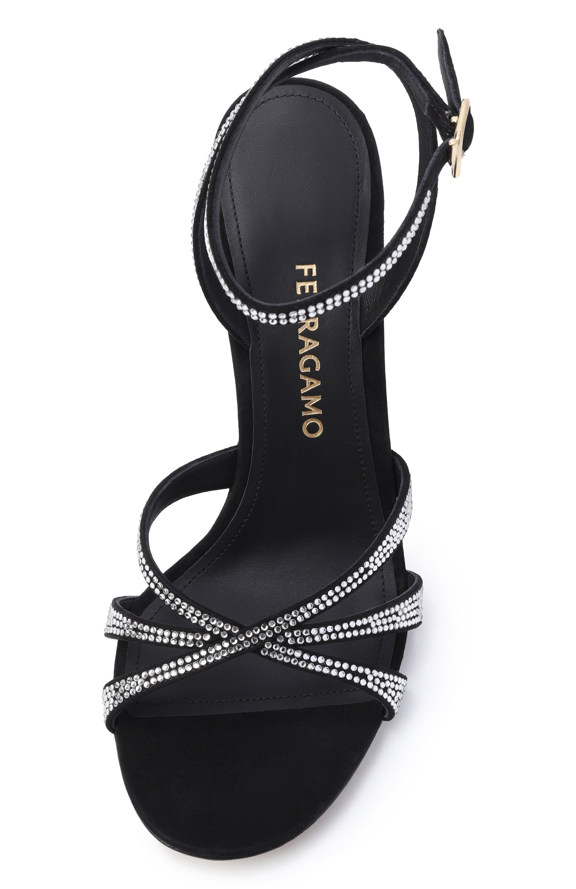 Кожаные босоножки karina 95 FERRAGAMO, арт. 01K845/787, фото 6