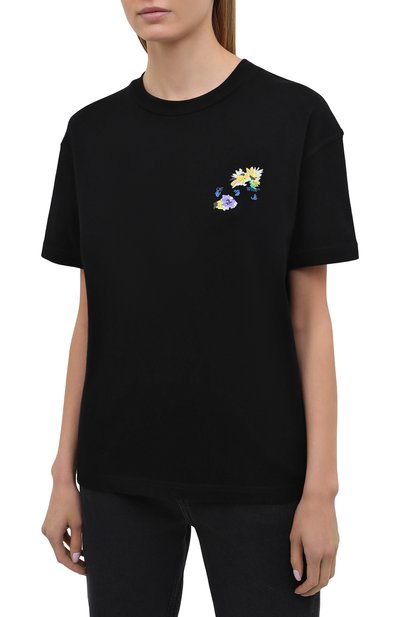 Хлопковая футболка OFF-WHITE, арт. 0WAA089S21JER002, фото 3