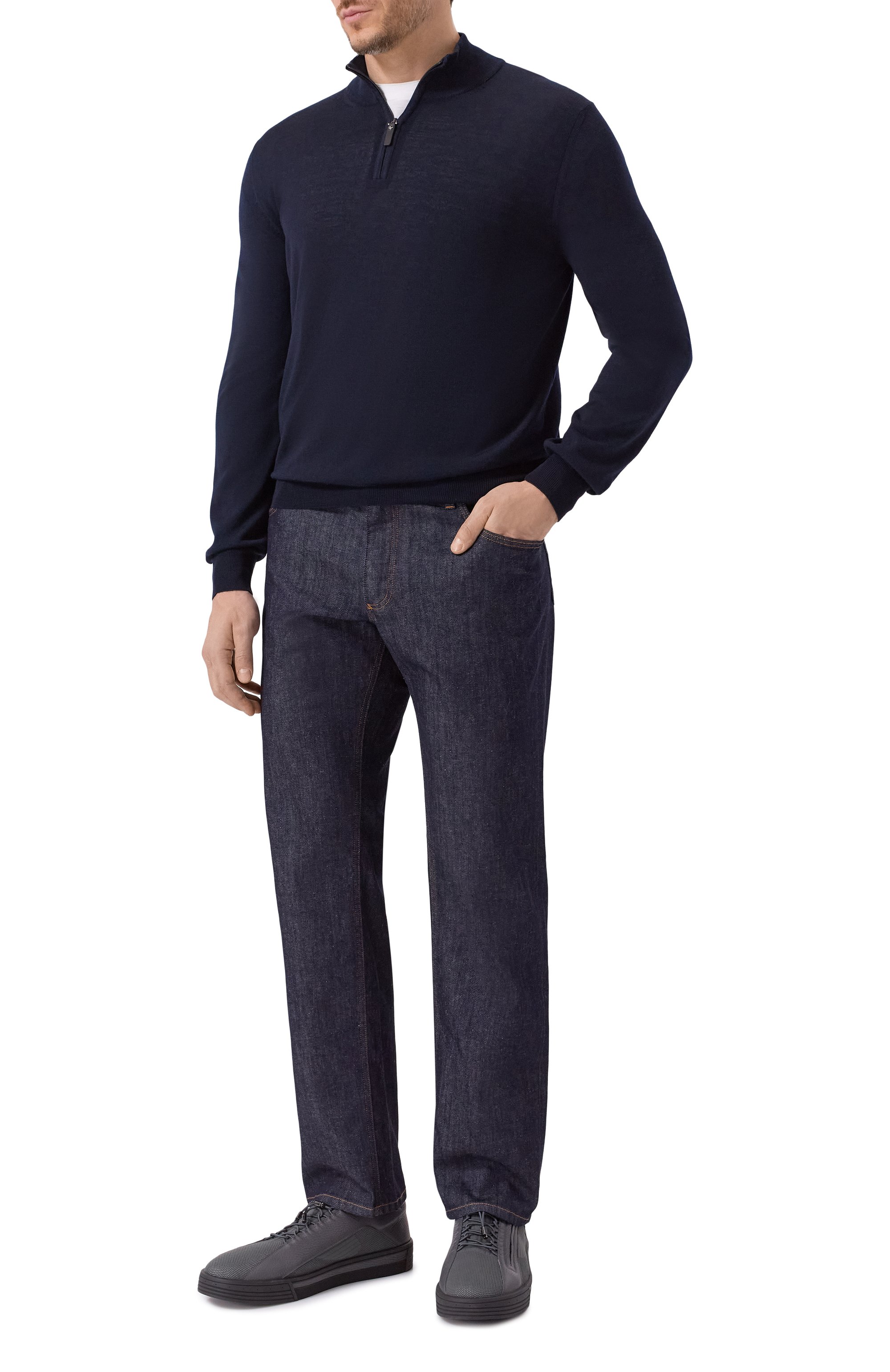 Шерстяной джемпер CANALI, арт. C0015/MK00077, фото 2