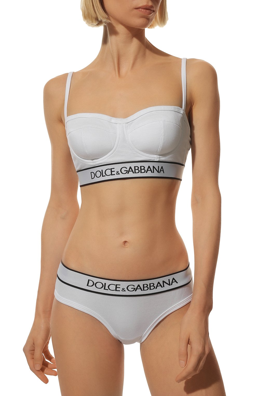 Хлопковые трусы-слипы DOLCE & GABBANA, арт. 02C11T/FUGF5, фото 2