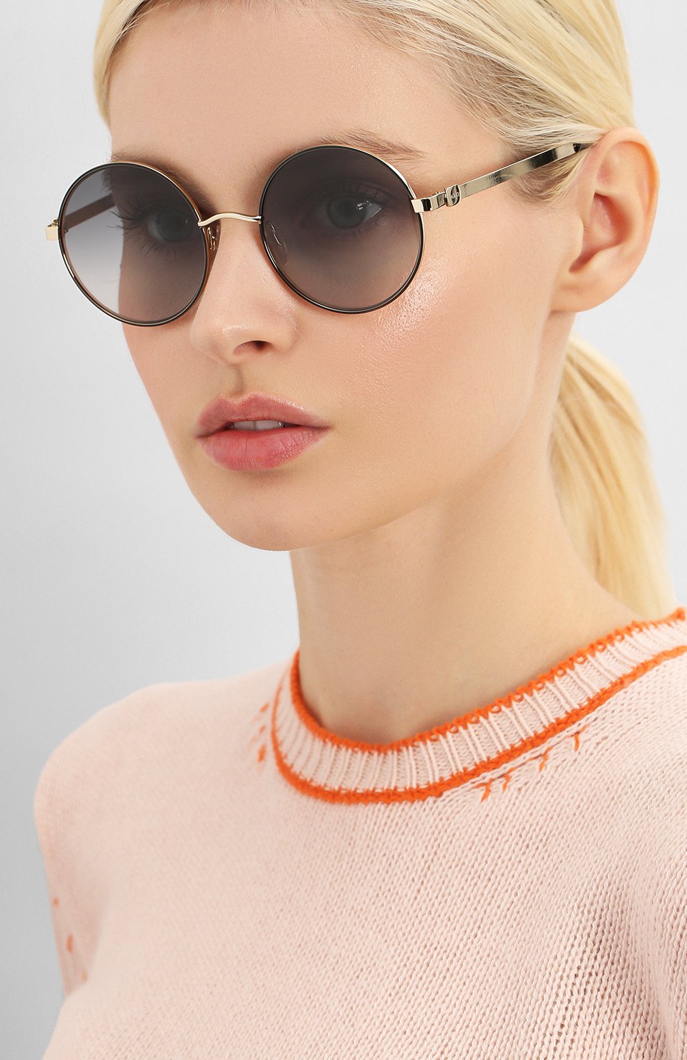 Солнцезащитные очки MAX&CO черного цвета по цене 8200 руб., арт. 412 2M2, фото 2 Солнцезащитные очки MAX&CO, арт. 412 2M2, фото 2