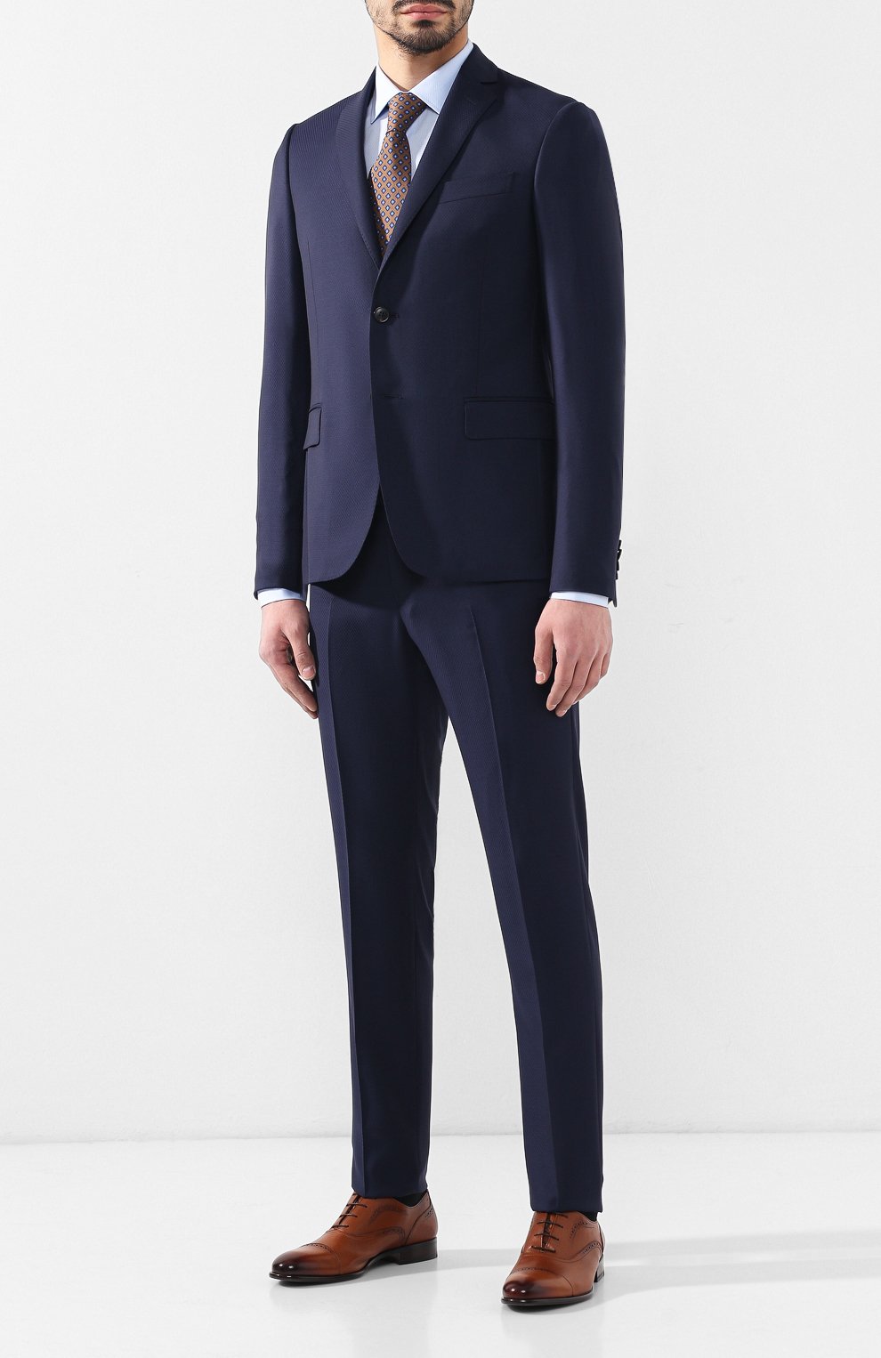 Кожаные оксфорды  MORESCHI, арт. 42948/162, фото 2