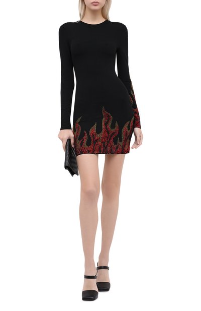 Платье из вискозы ALEXANDRE VAUTHIER, арт. 204DR1362B 1029B-202, фото 2
