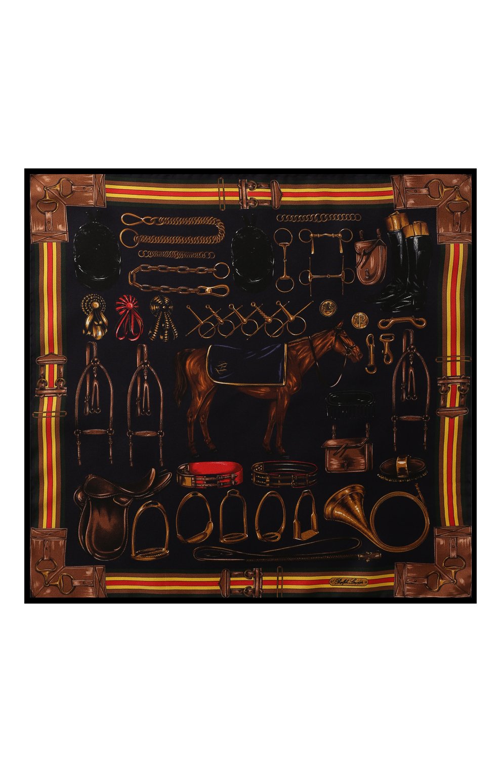 Шелковый платок RALPH LAUREN, арт. 791773364, фото 3