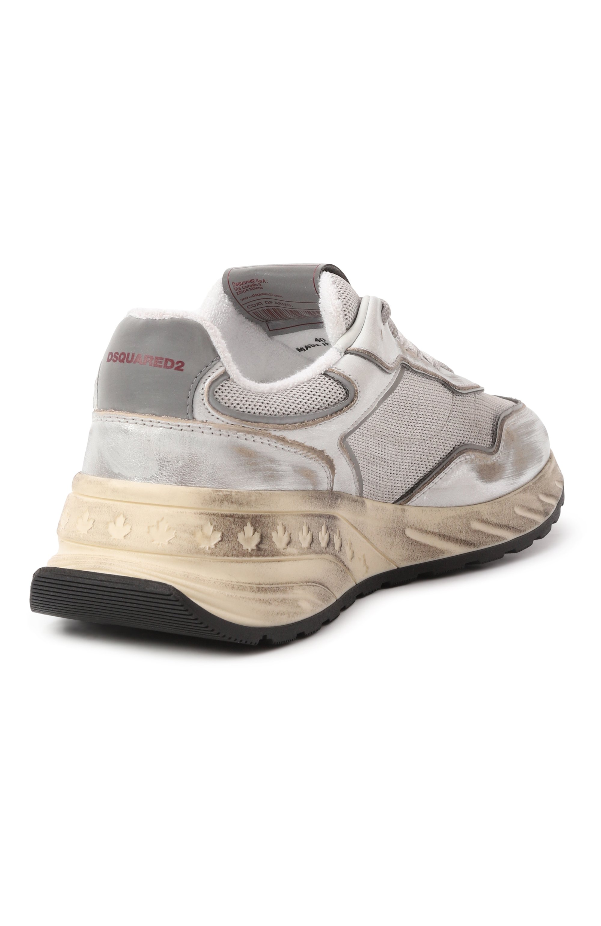 Комбинированные кроссовки sprinter  DSQUARED2, арт. SNW0281/34708185, фото 5