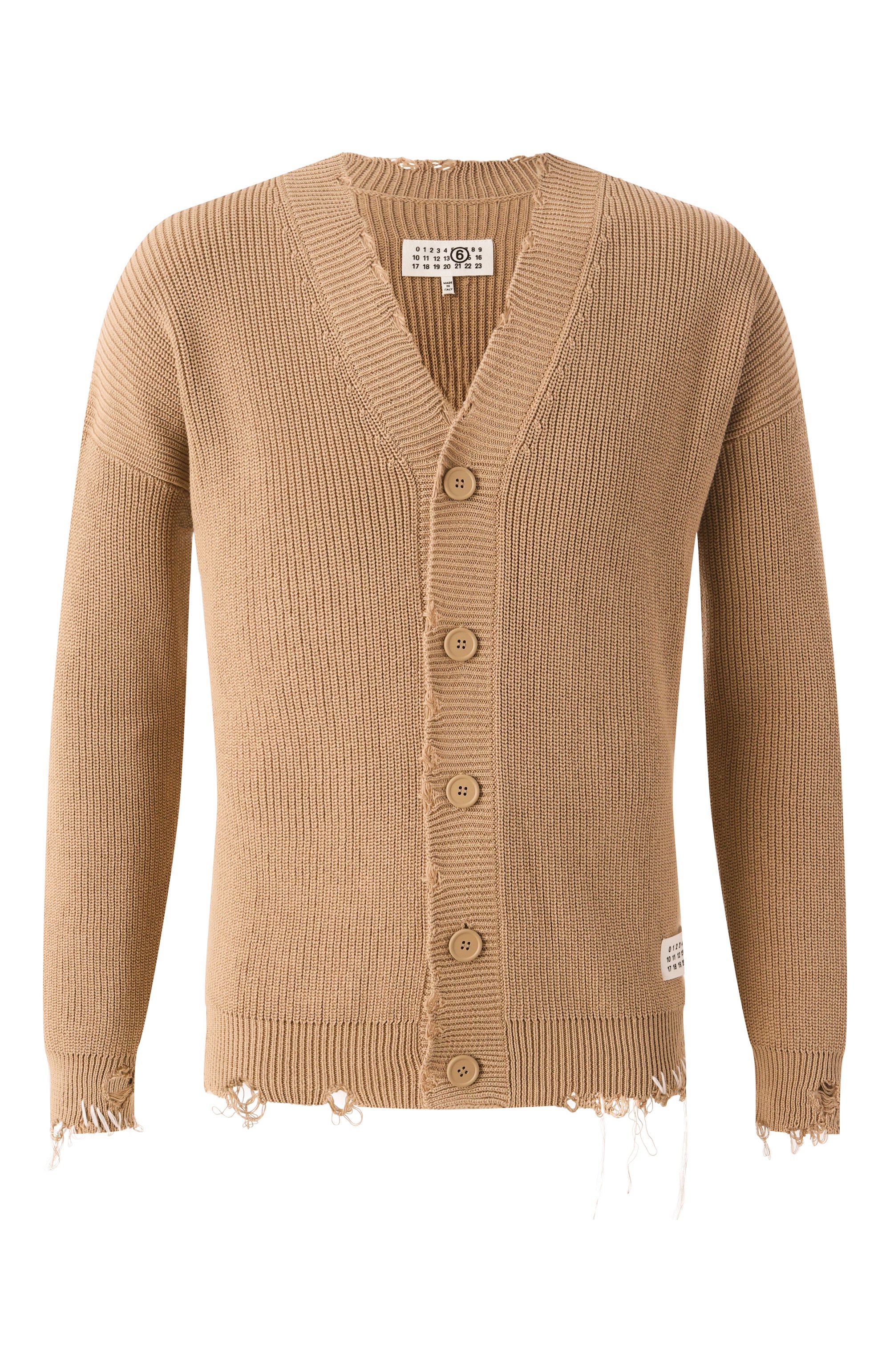 Хлопковый кардиган MM6, арт. SH0HP0008/M13089, фото 1