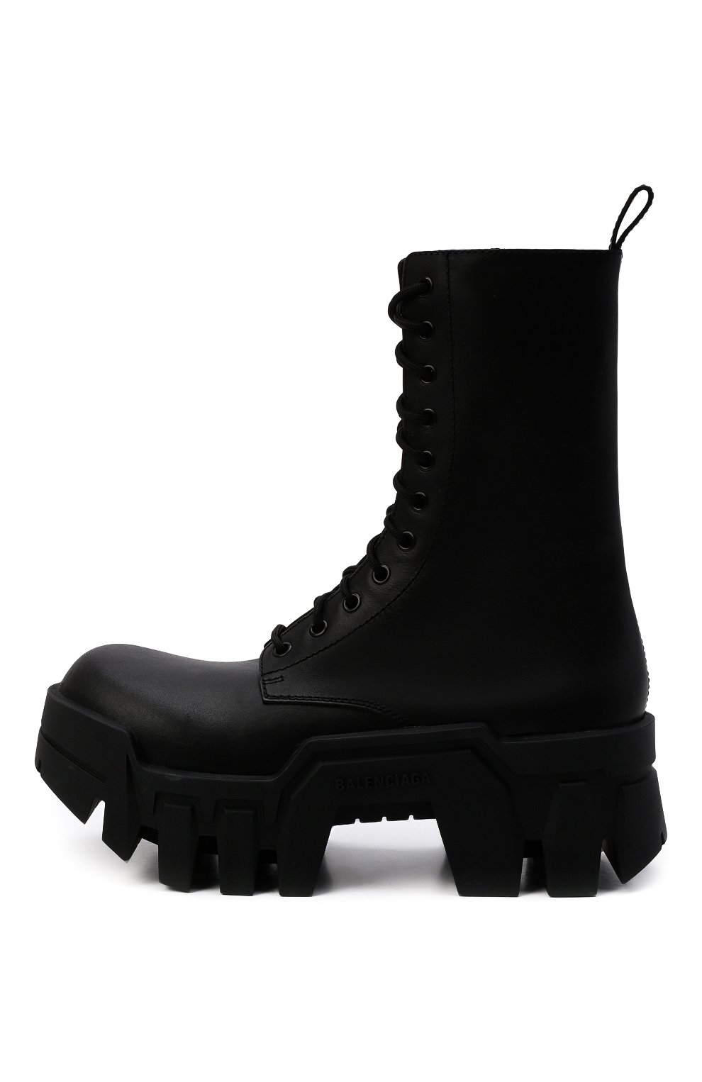 Кожаные ботинки bulldozer BALENCIAGA, арт. 671554/WBCQ0, фото 4