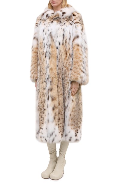 Шуба из меха рыси VICTORIA KUSENKOVA, арт. 706000017457, фото 3