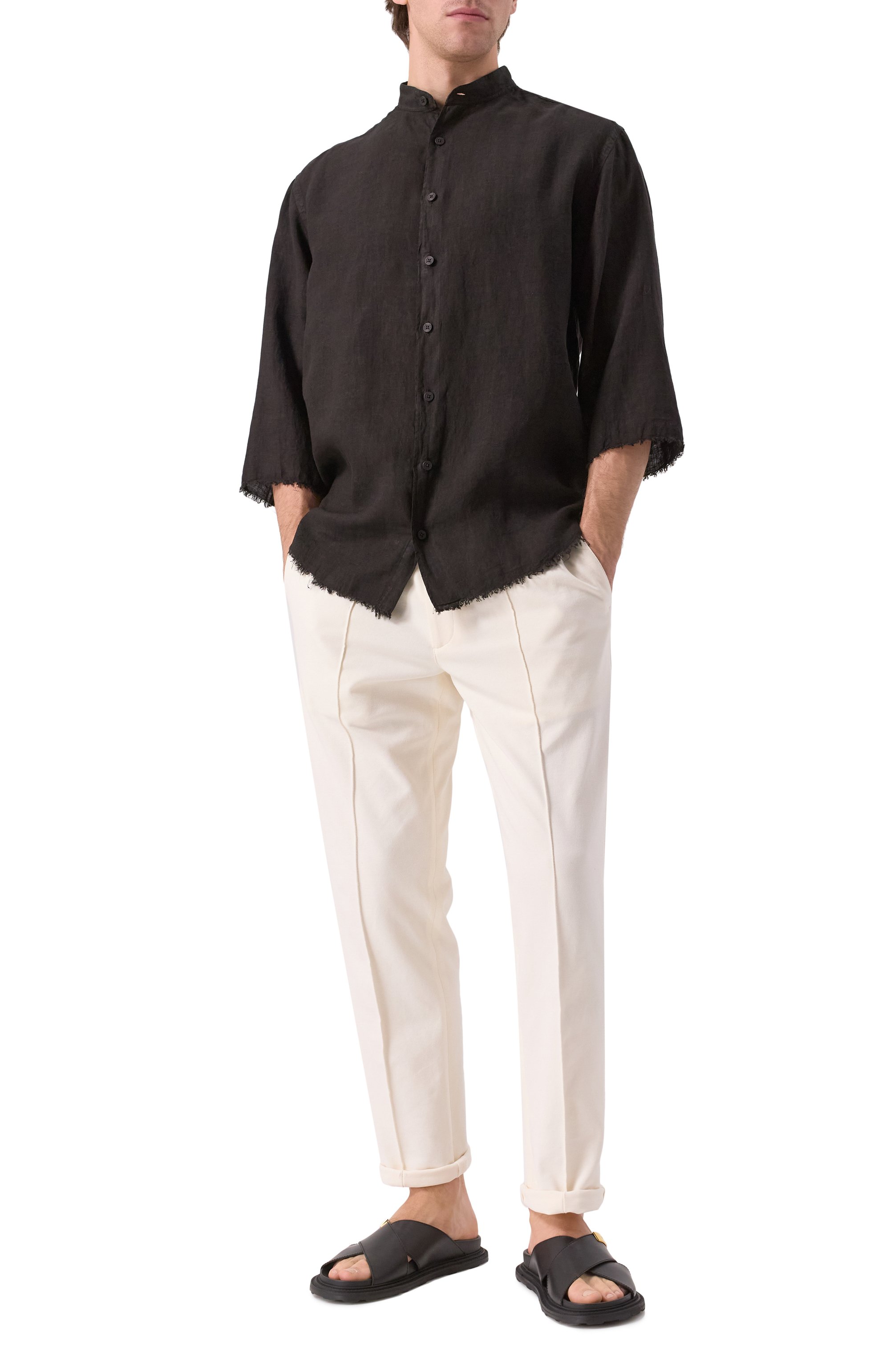 Льняная рубашка INLINUM, арт. VALENTIN0TREQUARTI_5, фото 2